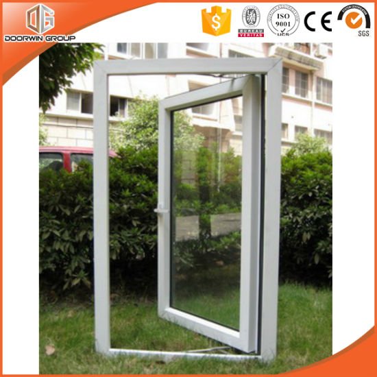 White Color PVC Casement Window with Double Glazing - China PVC Casement Window, PVC Window - Doorwin Group Windows & Doors