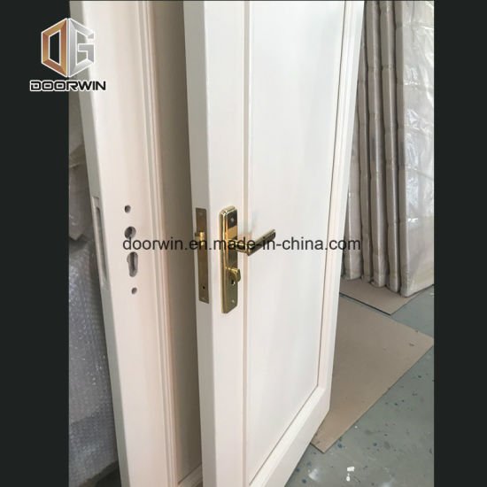 White Oak Wood Raised Panel Interior Door - China Oak Solid Doors, Single Leaf Wooden Door - Doorwin Group Windows & Doors