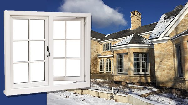 white stain finish color French push out window with grille - Doorwin Group Windows & Doors
