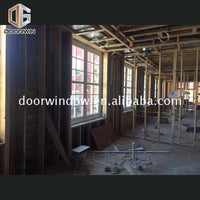 white stain pine timber wooden window with grill design by Doorwin on Alibaba - Doorwin Group Windows & Doors