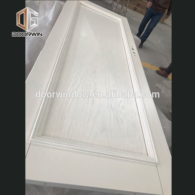 White WPC mdf wood board door skin Contemporary Interior Door by Doorwin - Doorwin Group Windows & Doors