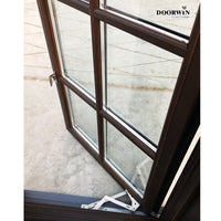 wholesale American House Solid Wood Glass-Window-Grill-Design Swing Out Crank Casement Window with Mosquito Net - Doorwin Group Windows & Doors