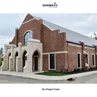 wholesale American House Solid Wood Glass-Window-Grill-Design Swing Out Crank Casement Window with Mosquito Net - Doorwin Group Windows & Doors