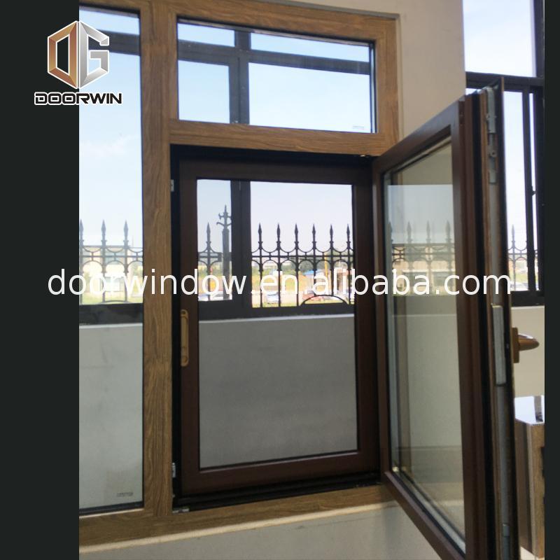 Wholesale efficient windows double pane thermal glazing casement entry inswing open style - Doorwin Group Windows & Doors