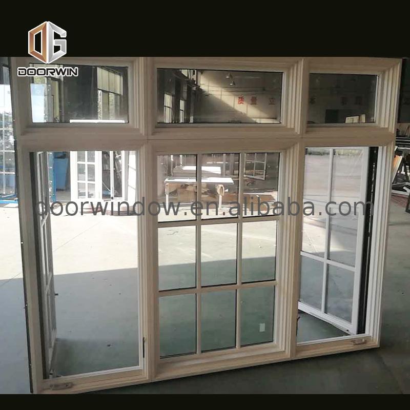 Windows crank out window with grill design and mosquito net grills inside - Doorwin Group Windows & Doors