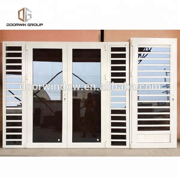 Windows with glass shutters waterproof louver ultra clear exterior door by Doorwin on Alibaba - Doorwin Group Windows & Doors