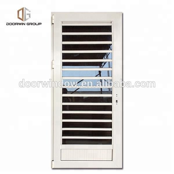 Windows with glass shutters waterproof louver ultra clear exterior door by Doorwin on Alibaba - Doorwin Group Windows & Doors