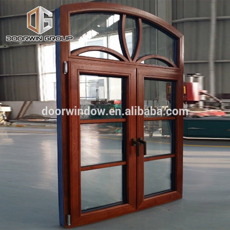 Wood arched simple designs glass window by Doorwin on Alibaba - Doorwin Group Windows & Doors
