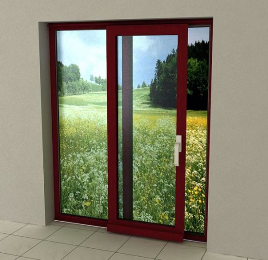 Wood Color Finishing Heat-Insulation Aluminum Sliding Door - China Sliding Door, Sliding Doors - Doorwin Group Windows & Doors