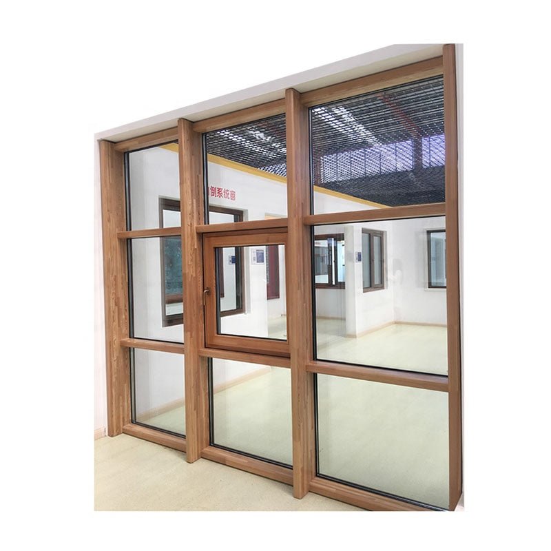 Wood curtain wall window unitized - Doorwin Group Windows & Doors