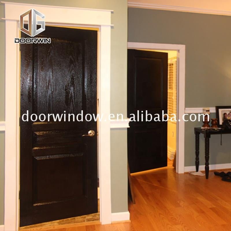 Wood panel door design interior doors polish by Doorwin on Alibaba - Doorwin Group Windows & Doors