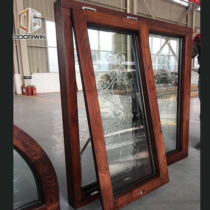 Wooden windows grills design round window - Doorwin Group Windows & Doors